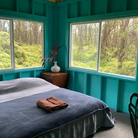 Simple Rustic Studio Deluxe Bed In Tropical Fruits Garden Hotel